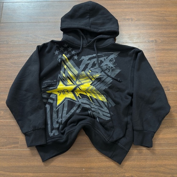 rockstar Other - Rockstar Black and Yellow Hoodie